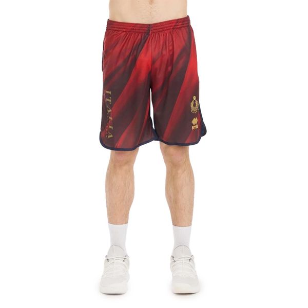 Krótkie Spodenki Errea Naz. Italia Volley Bermuda T. Libero Man Ad Dorośli. Czerwone krótkie spodenki sportowe ERREA, m, bez wzorów, z materiału. Za 211.99 zł.