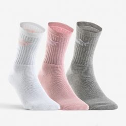 Skarpety sportowe Puma wysokie x3. Białe skarpetki sportowe Puma, bez wzorów, z bawełny. Za 24.99 zł.