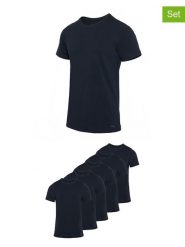 Fila Koszulki (5 szt.) w kolorze granatowym rozmiar: M. Niebieskie bezrękawniki Fila, m, bez wzorów, bez kołnierzyka, bez ramiączek. Za 187.99 zł.