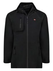 Geographical Norway Kurtka przejściowa "Bunto" w kolorze czarnym rozmiar: M. Czarne kurtki Geographical Norway, m, bez wzorów, bez kaptura. Za 150.72 zł.