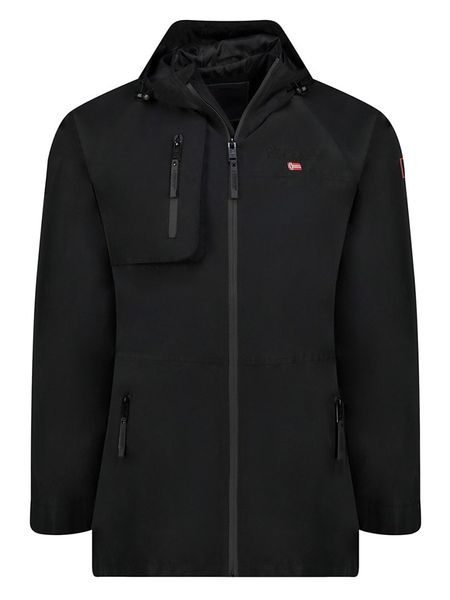 Geographical Norway Kurtka przejściowa "Bunto" w kolorze czarnym rozmiar: M. Czarne kurtki Geographical Norway, m, bez wzorów, bez kaptura. Za 141.52 zł.