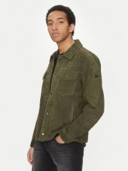 JOOP! Jeans Kurtka skórzana 15 Georg 80000766 Zielony Regular Fit. Zielone kurtki JOOP! Jeans, m, bez wzorów, z jeansu, bez kaptura. Za 1,419.00 zł.