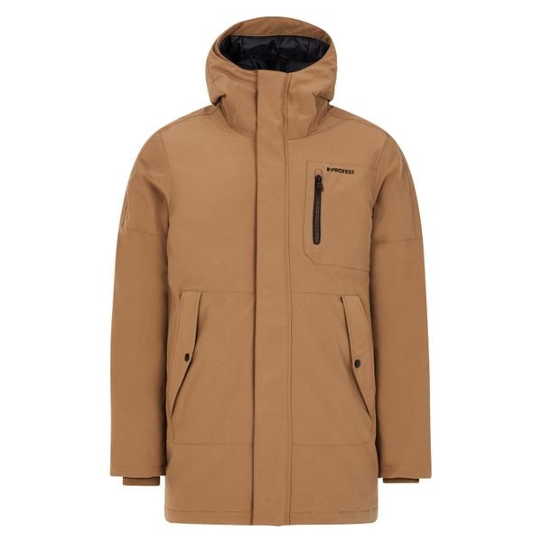 Kurtka narciarska Protest Hemley. Brązowe kurtki narciarskie i snowboardowe Protest, m, bez wzorów, narciarskie. W wyprzedaży za 679.10 zł.