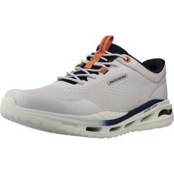 Buty SKECHERS ARCH FIT ORVAN HUNTER Szary. Szare buty turystyczne Skechers, bez wzorów, z tkaniny, bez zapięcia, trekkingowe. Za 408.99 zł.