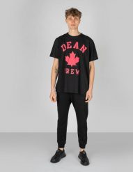 Dsquared2 T-shirt | S74GD0713 | Mężczyzna | Czarny. Czarne t-shirty Dsquared2, m, bez wzorów, z bawełny, bez kołnierzyka, bez ramiączek. W wyprzedaży za 549.00 zł.