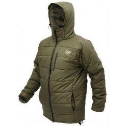 Kurtka Męska Wędkarska Zimowa Daiwa Winter Carp Suit. Brązowe kurtki Daiwa, na zimę, m, bez wzorów, bez kaptura. Za 369.99 zł.