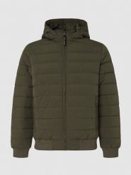 Pepe Jeans Kurtka pikowana "Tomek" w kolorze khaki rozmiar: XXL. Brązowe kurtki Pepe Jeans, xxl, bez wzorów, z jeansu, bez kaptura. Za 349.73 zł.