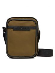Tommy Hilfiger Saszetka Th Repreve Mini Reporter AM0AM13465 Brązowy. Brązowe saszetki i nerki Tommy Hilfiger, bez wzorów, z materiału. Za 299.99 zł.