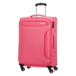 American Tourister Walizka Holiday Heat 67 cm Różowa. Czerwone walizki American Tourister, bez wzorów. Za 414.00 zł.