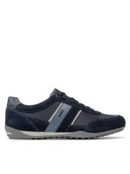 Geox Sneakersy U Wells C U52T5C 02211 C4021 Granatowy. Niebieskie buty sportowe casual Geox, bez wzorów, z materiału, bez zapięcia. Za 319.99 zł.