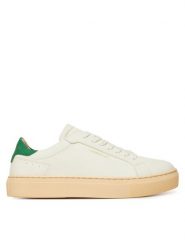 Flamingos Life Sneakersy Hampton Court Biały. Białe buty sportowe casual Flamingos Life, bez wzorów, ze skóry, bez zapięcia. Za 379.99 zł.