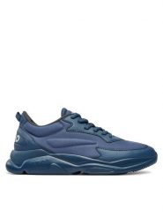 Hugo Sneakersy Leon Runn 50517096 Granatowy. Niebieskie buty sportowe casual Hugo, bez wzorów, ze skóry, bez zapięcia. Za 519.99 zł.