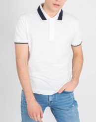 Invicta Koszulka Polo | 4452240 / U | Mężczyzna | Biały. Białe koszulki polo Invicta, l, z aplikacjami, z bawełny, bez kołnierzyka, bez ramiączek. W wyprzedaży za 149.00 zł.