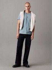 Calvin Klein Koszulka w kolorze błękitnym rozmiar: XXL. Niebieskie bezrękawniki CALVIN KLEIN, xxl, bez wzorów, z bawełny, bez kołnierzyka, bez ramiączek. Za 113.99 zł.