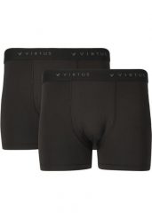 Bokserki Virtus Ontel V2. Czarne bokserki VIRTUS, m, bez wzorów, z materiału. Za 148.50 zł.