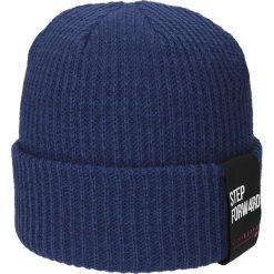 Czapka męska CAM251 - granat. Niebieskie czapki zimowe marki 4F. W wyprzedaży za 29.99 zł.