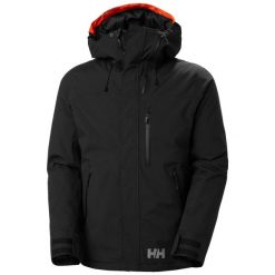 Kurtka narciarska z kapturem Helly Hansen Springbo. Brązowe kurtki narciarskie i snowboardowe Helly Hansen, m, bez wzorów, narciarskie. W wyprzedaży za 1,720.50 zł.