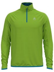 Odlo Bluza polarowa "Crave Ceramiwarm" w kolorze zielonym rozmiar: S. Zielone bluzy bez kaptura ODLO, s, bez wzorów, z materiału, bez kaptura. Za 141.52 zł.