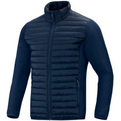 Kurtka puchowa Jako Hybride Corporate. Niebieskie kurtki JAKO, xl, bez wzorów, z elastanu, z kapturem. Za 278.60 zł.