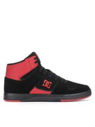 DC Sneakersy CURE HI TOP ADYS400072-XKKR Czarny. Czarne buty sportowe casual DC, bez wzorów, ze skóry, bez zapięcia. Za 259.99 zł.