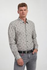 Koszula męska ze wzorem Hansen-W JOOP! JEANS. Koszule JOOP! Jeans, l, bez wzorów, z jeansu, bez kołnierzyka, bez ramiączek. Za 599.00 zł.