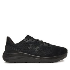 Buty do biegania Under Armour. Czarne buty do biegania Under Armour, bez wzorów, bez zapięcia, do biegania. Za 189.99 zł.