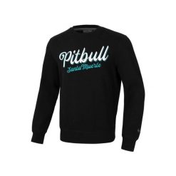 Bluza męska Pitbull Santa Muerte. Czarne bluzy PITBULL, m, bez wzorów, bez kaptura. Za 259.00 zł.