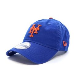 Czapka z daszkiem New Era New York Mets MLB Core Classic 2.0. Niebieskie czapki z daszkiem New Era, bez wzorów, z bawełny. Za 167.50 zł.