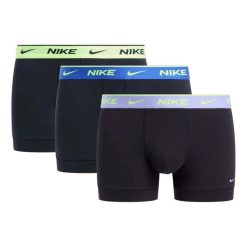 Bielizna Bokserki Nike Trunk 3Pk Dorośli. Czarna bokserki Nike, m, bez wzorów, z elastanu. Za 202.95 zł.