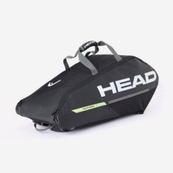 Torba tenisowa Head Super Combi 9R 2026. Czarne torby na ramię Head, bez wzorów, na ramię, duże, bez dodatków. Za 319.99 zł.