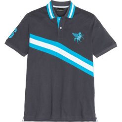 Shirt polo Regular Fit bonprix szary. Koszulki polo sportowe bonprix. Za 69.99 zł.