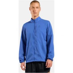 Kurtka męska ODLO Jacket ZEROWEIGHT. Niebieskie kurtki ODLO, m, bez wzorów, bez kaptura. Za 549.99 zł.