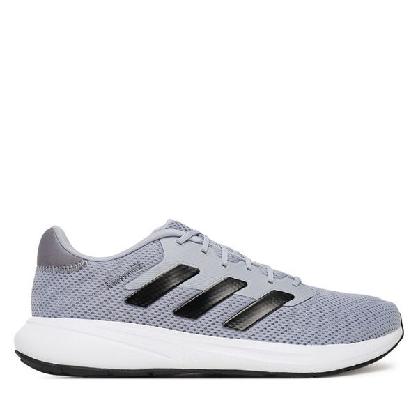 Buty do biegania adidas. Szare buty do biegania Adidas, bez wzorów, bez zapięcia, do biegania. Za 169.99 zł.