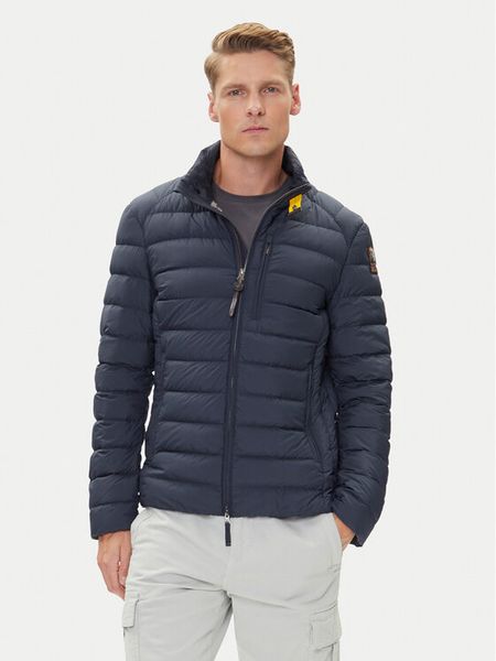Parajumpers Kurtka puchowa Ugo 25WMPMPUSL04 Granatowy Regular Fit. Niebieskie kurtki Parajumpers, m, bez wzorów, z puchu, bez kaptura. Za 1,459.99 zł.