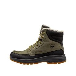 Buty trekkingowe Helly Hansen Garibaldi V3 Zielono-Czarne. Czarne buty turystyczne Helly Hansen, bez wzorów, z gumy, bez zapięcia, trekkingowe. Za 615.50 zł.