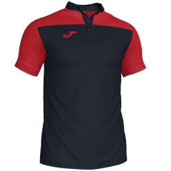 Koszulka polo do tenisa męska Joma Hobby II. Czarne koszulki polo Joma, m, bez wzorów, bez kołnierzyka, bez ramiączek. W wyprzedaży za 120.15 zł.