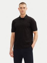 Armani Exchange Polo XM000477 AF10337 FC013 Czarny Regular Fit. Czarne koszulki polo Armani Exchange, m, bez wzorów, z syntetyku, bez kołnierzyka, bez ramiączek. Za 279.99 zł.