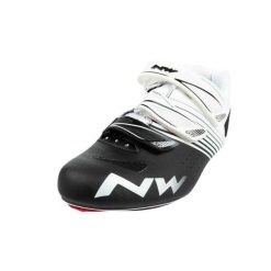 Męskie Buty Kolarskie Torpedo. Białe buty turystyczne Northwave, bez wzorów, bez zapięcia, rowerowe. Za 242.99 zł.