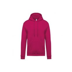 Bluza z kapturem Kariban. Czerwone bluzy z kapturem KARIBAN, m, bez wzorów, z kapturem. Za 175.50 zł.