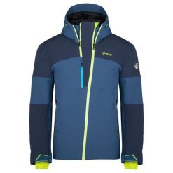 Męska kurtka narciarska Kilpi KILLY-M. Niebieskie kurtki narciarskie i snowboardowe Kilpi, m, bez wzorów, narciarskie. Za 878.99 zł.