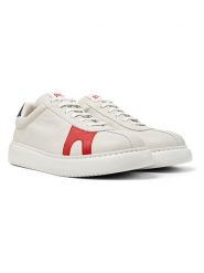 Camper Skórzane sneakersy w kolorze białym rozmiar: 43. Białe buty sportowe casual Camper, bez wzorów, ze skóry, z okrągłym noskiem, bez zapięcia. Za 351.95 zł.