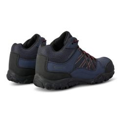 Buty trekkingowe męskie Edgepoint Mid Regatta. Niebieskie trekkingi Regatta, bez wzorów, bez zapięcia. W wyprzedaży za 355.00 zł.