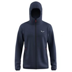 Bluza męska Salewa PUEZ ALTAVIA granatowa 00-0000029136_3960 r S. Niebieskie bluzy z kapturem Salewa, l, bez wzorów, z kapturem. Za 502.20 zł.