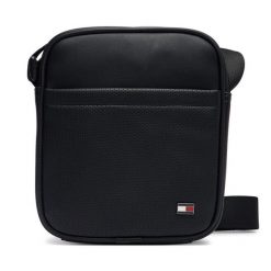 Saszetka Tommy Hilfiger. Czarne torby na ramię Tommy Hilfiger, bez wzorów, małe, bez dodatków. Za 329.99 zł.