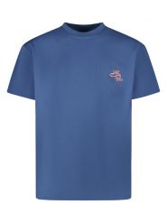 Cars Jeans Koszulka "Chan" w kolorze niebieskim rozmiar: M. Niebieskie bezrękawniki Cars Jeans, m, bez wzorów, z bawełny, bez kołnierzyka, bez ramiączek. Za 53.17 zł.