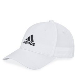 Czapka z daszkiem adidas. Białe czapki z daszkiem Adidas, bez wzorów. Za 39.99 zł.