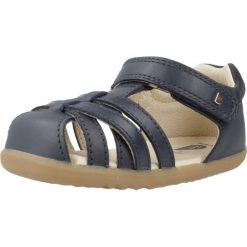 Sandały BOBUX CROSS JUMP Niebieski. Niebieskie sandały BOBUX, ze skóry, bez zapięcia. Za 333.99 zł.