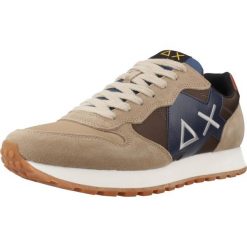 Buty SUN68 JAKI BICOLOR Beżowy. Brązowe buty trekkingowe SUN68, bez wzorów, ze skóry, bez zapięcia. Za 318.99 zł.