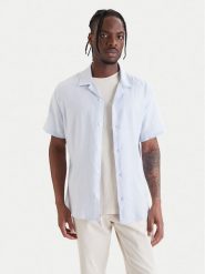 Calvin Klein Koszula LV04LF137G Fioletowy Relaxed Fit. Fioletowe koszule CALVIN KLEIN, m, bez wzorów, z syntetyku, bez kołnierzyka, bez ramiączek. Za 369.99 zł.