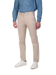 The Time of Bocha Spodnie chino w kolorze beżowym rozmiar: 52. Brązowe eleganckie spodnie The Time of Bocha. Za 184.89 zł.